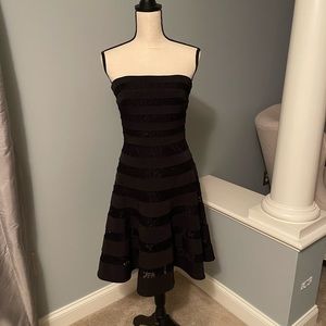 White House Black Market black cocktail dress